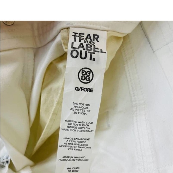 G/Fore Women's Essential 5 Pocket Snow Golf Pants G4LS21B45 Size 4 (28" Waist) - Picture 5 of 9